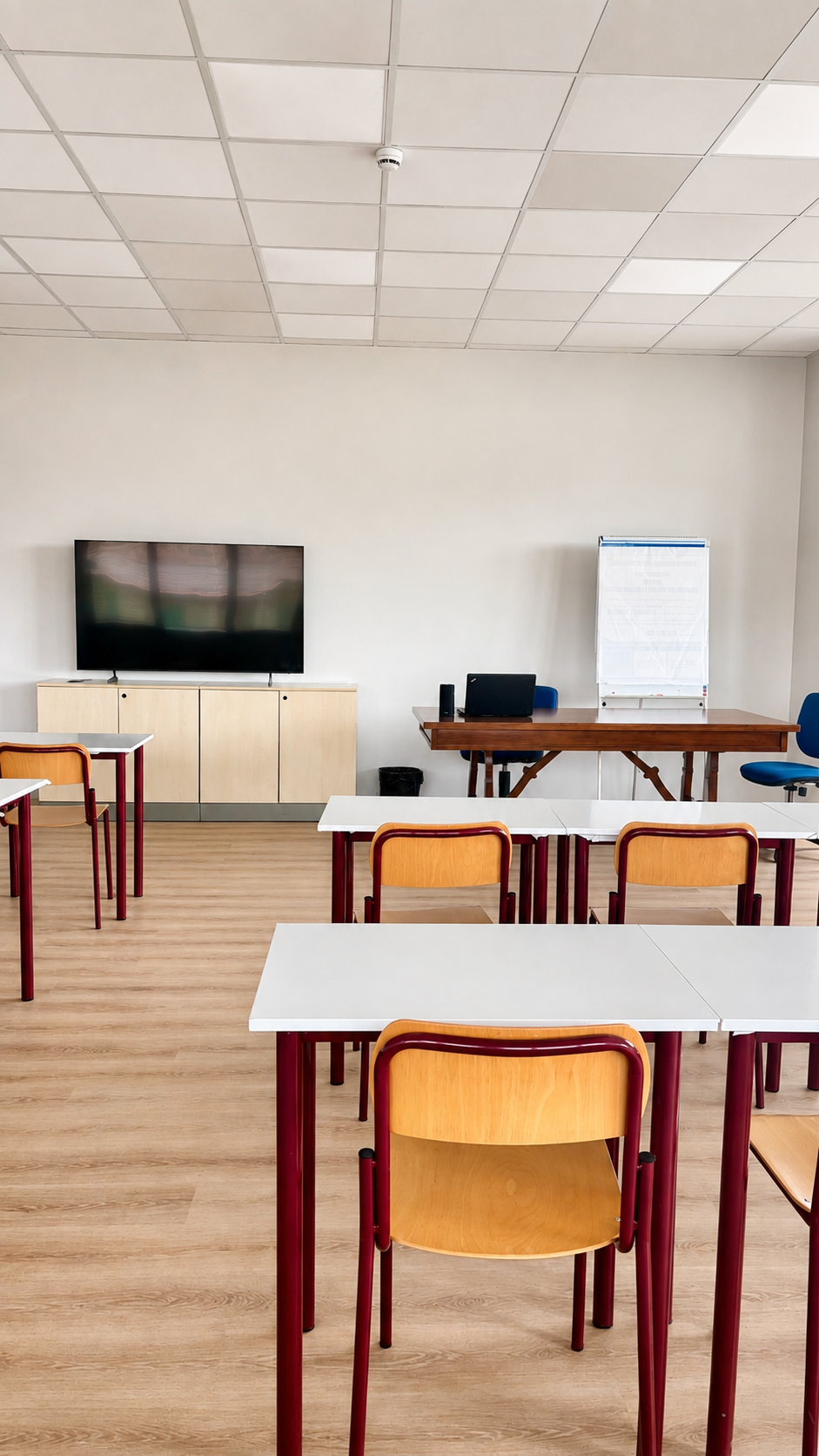 Aula multimediale attrezzata