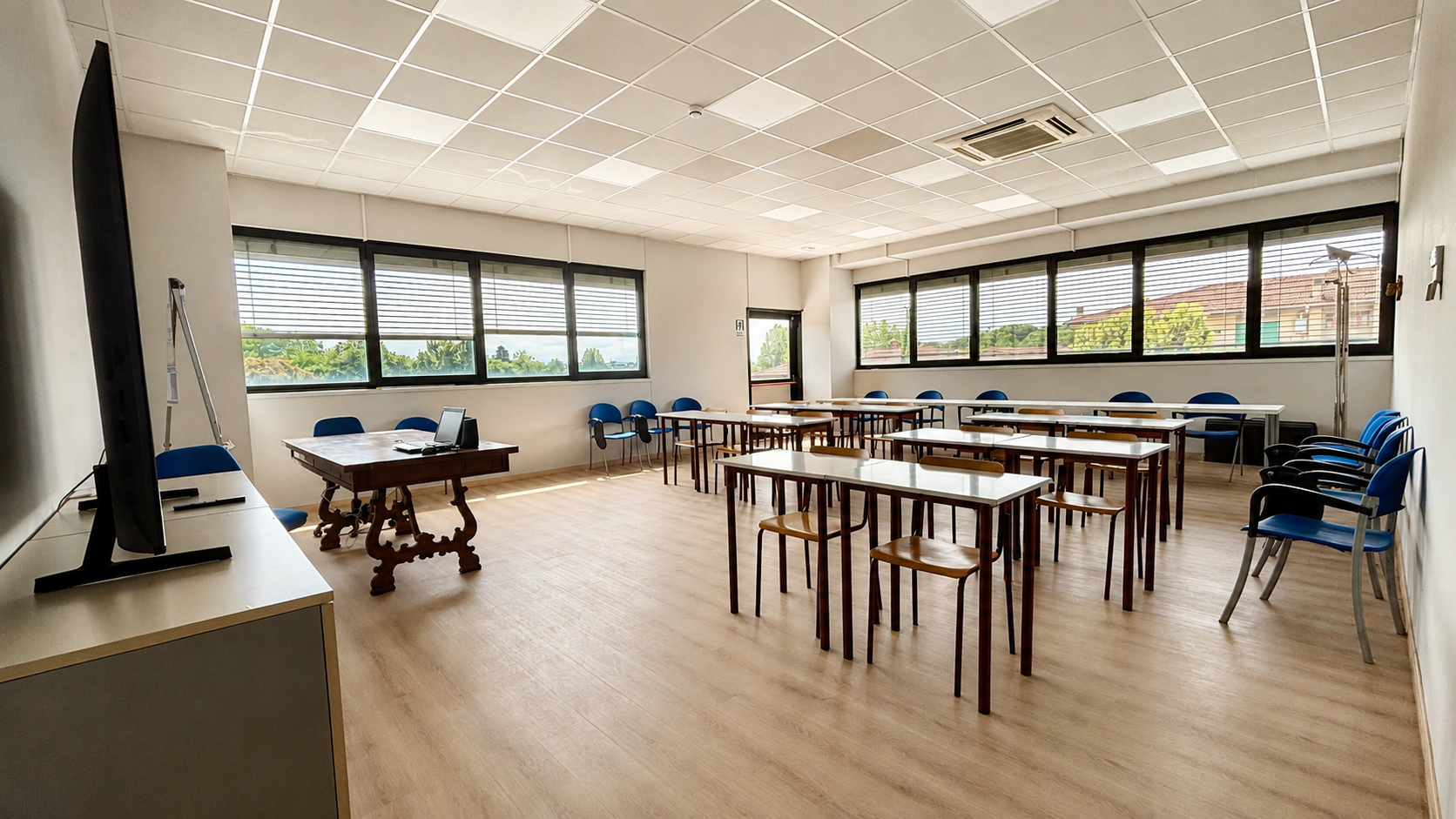 Seconda vista dell’aula multimediale